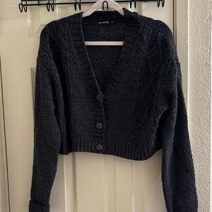 Grey pretty little thing sweater top